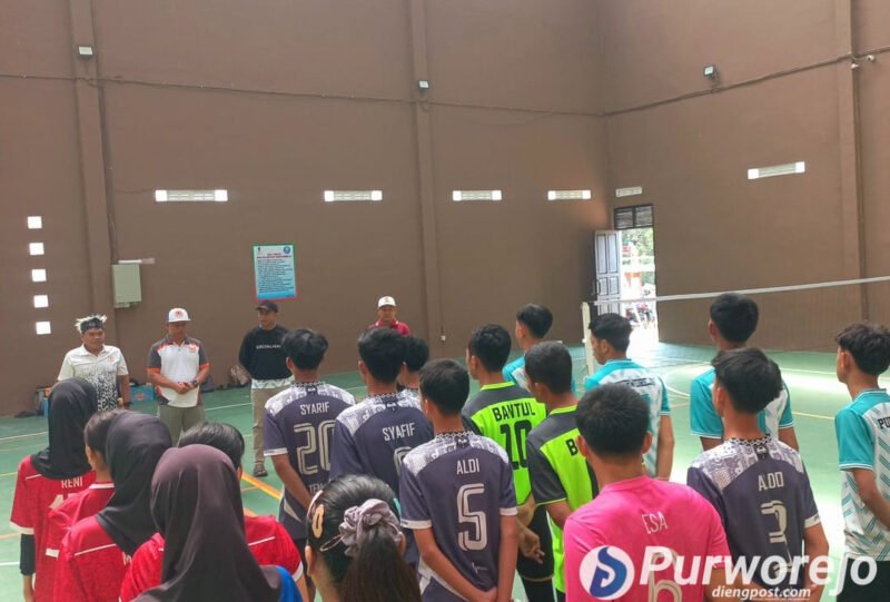Pengurus KONI Purworejo kawal tryout atlet cabang sepak takraw di Bantul. 