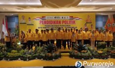 Pengurus DPD Golkar Purworejo Dikukuhkan, Targetkan 11 Kursi pada Pemilu 2029