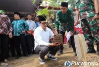 Wakil Bupati Purworejo Dion Agasi Setiabudi meresmikan Kampung Aren Keduren pada Minggu (02/08/2026). 