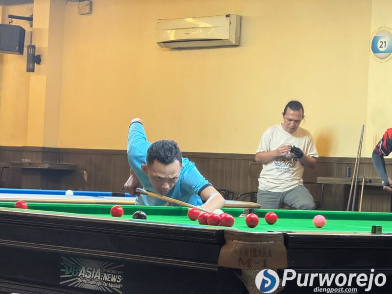 KONI mematangkan atlet biliar Purworejo untuk persiapan Porprov Jateng 2026.