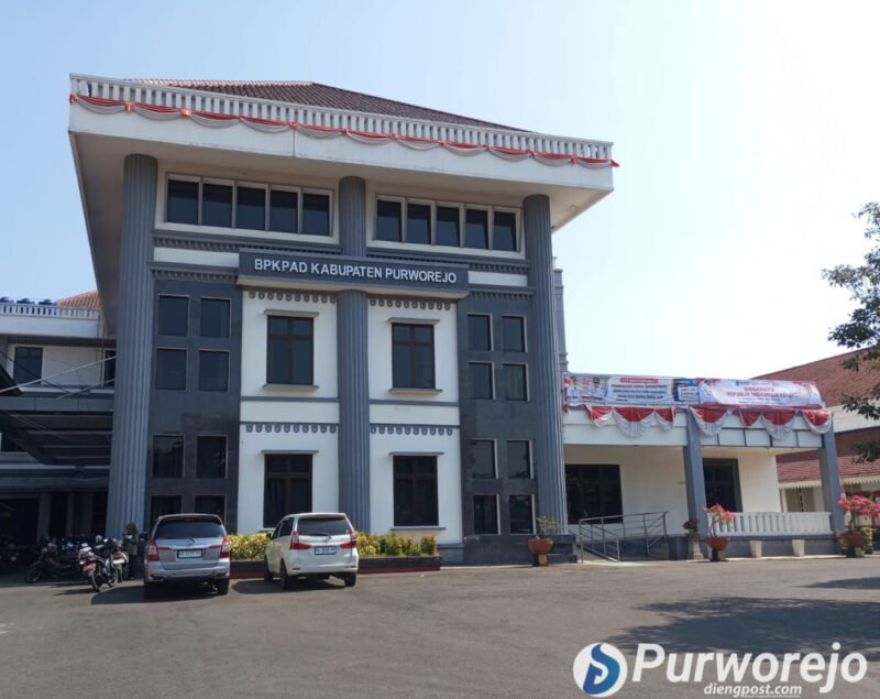 Kantor BPKPAD Kabupaten Purworejo.