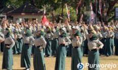 SMAN 7 Purworejo Angkat Budaya Lokal Lewat Tari Kolosal Sapta Gemilang